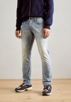 Jeans Straight Leg - light-blue denim