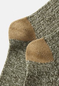 camano ONLINE COSY UNISEX 2 PACK - Zeķes - dark olive