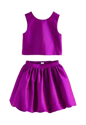Next, TOP SKIRT SET - Bluza - magenta pink