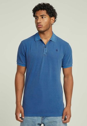 DUNDA OVERDYED - Poloshirt - pilot gd
