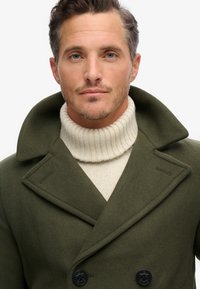 Superdry & Co MERCHANT STORE PEA - Abrigo corto - dark moss green
