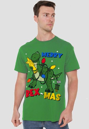 TOY STORY MERRY REXMAS CHRISTMAS - T-Shirt print - dark green