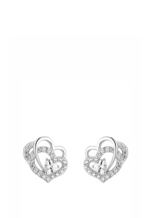 HEART - Earrings - silberfarben