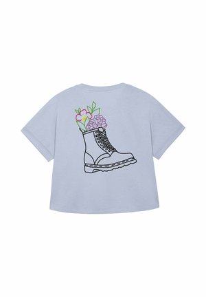 T-shirt con stampa - light blue