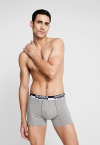 Puma PUMA BASIC BOXER WORDING 2 PACK - Boxer Briefs - black