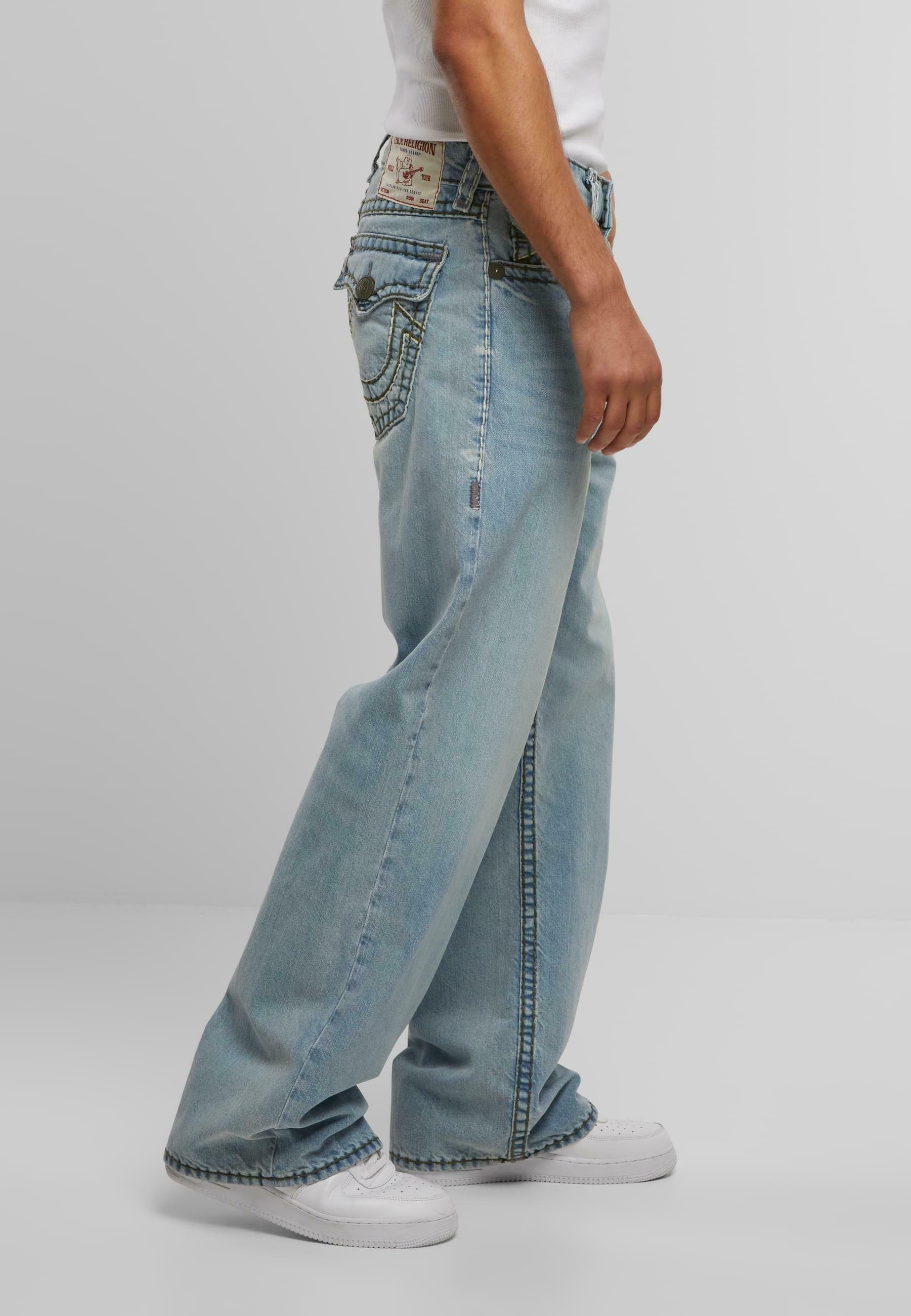 True Religion VINNY SUPER T FLAP QUADRUPLE LOGO - Flared Jeans