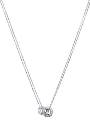 JETTE SILVER TWISTED - Ketting - silver coloured