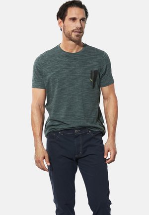 ROMARIO - T-Shirt print - petrol melange