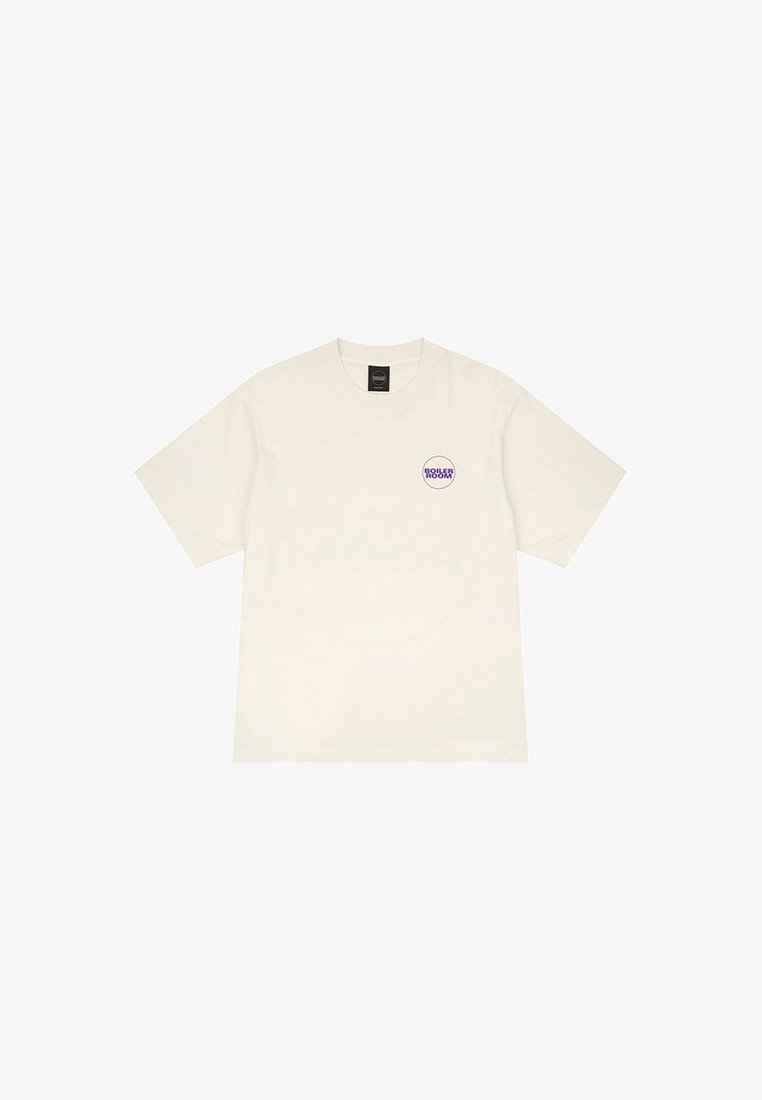 BOILER ROOM CORE - T-shirt imprimé - bone
