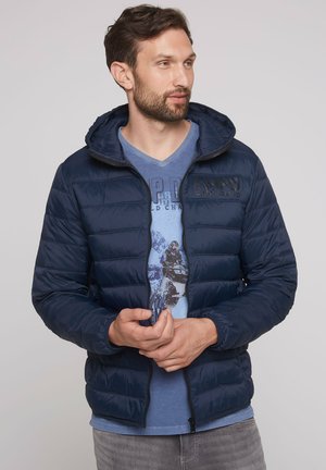 LEICHTE STEPP MIT KAPUZE - Winterjacke - blue navy
