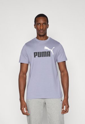 COLOR LOGO TEE - T-shirts med print - gray sky