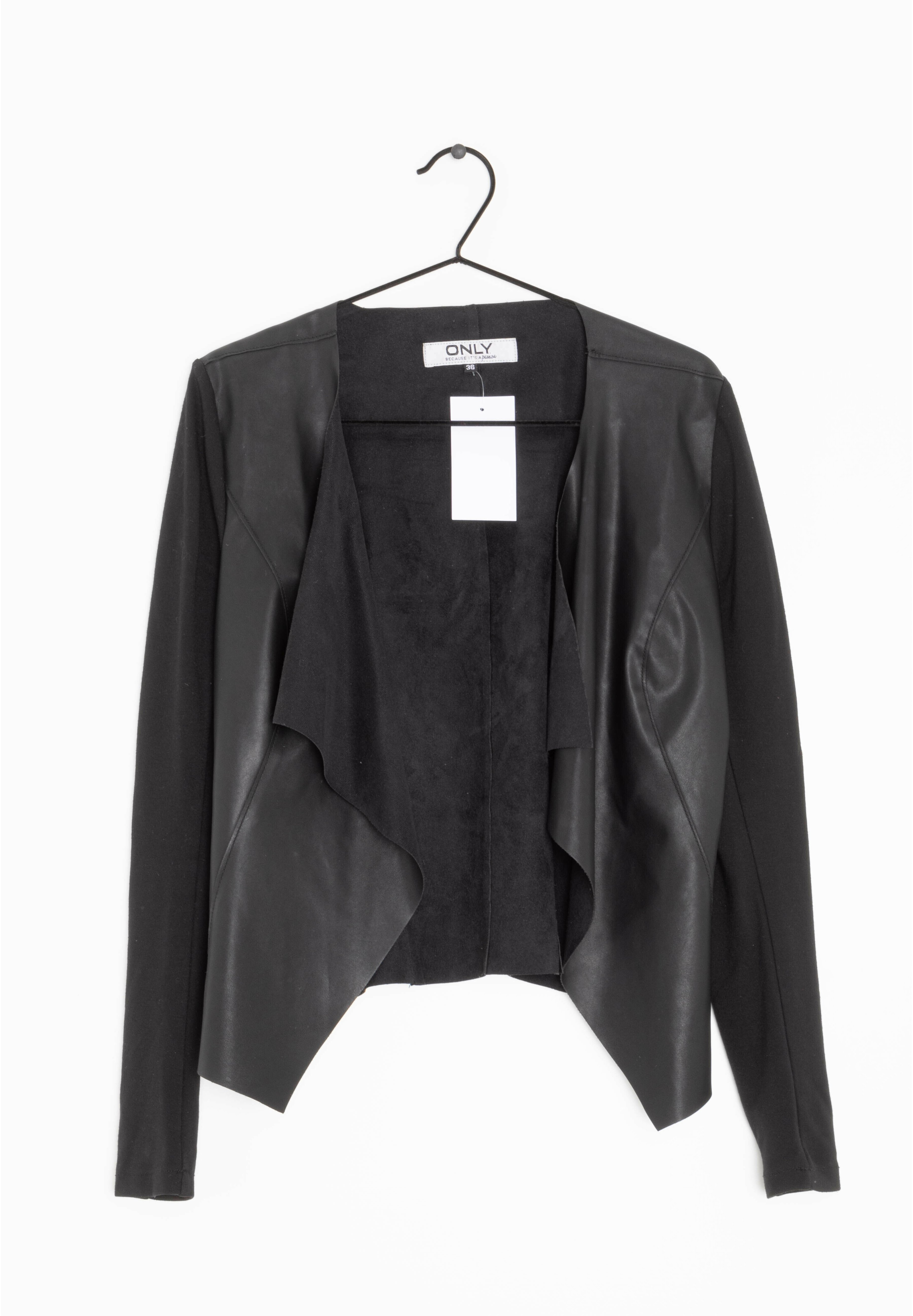 ONLY Faux leather jacket - black - (Pre 