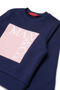 MAX&Co. Sudadera - evening blue/pink/natural