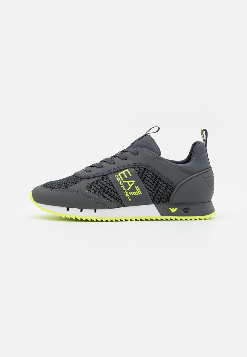 EA7 Emporio Armani Sapatilhas - iron gate/yellowfluo