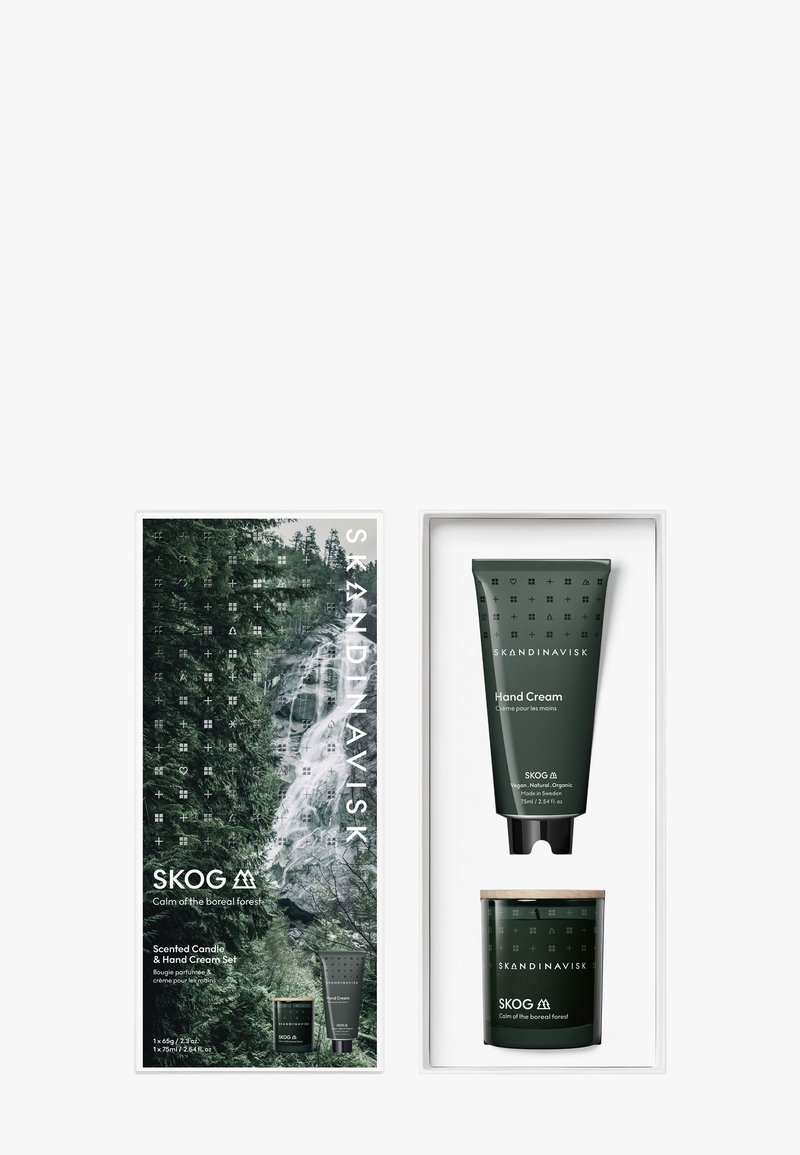 Skandinavisk Skandinavisk SKOG SCENTED CANDLE & HAND CREAM SET - Bath and body set