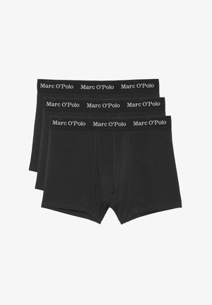 Tres pares de bóxers negros con una cinturilla elástica que lleva el logo de "Marc O'Polo". Fabricados en un tejido suave con un ajuste ceñido.