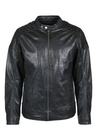 Leather jacket - black