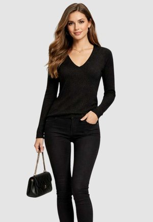 Maglione - nero lurex
