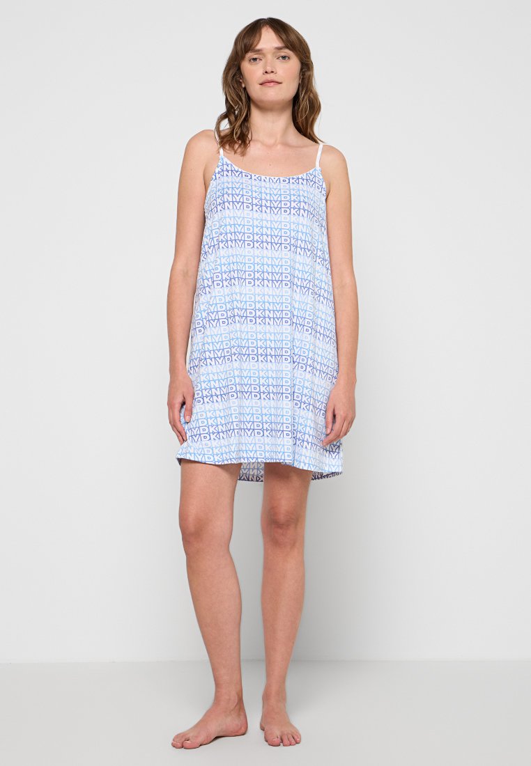 DKNY Loungewear Nachtjapon lichtblauw