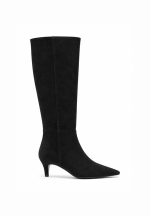 Day Vine, DAY VINE STIEFEL LOW STILETTO HEEL KNEE HIGH - Stiefel - schwarz