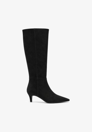 Day Vine, DAY VINE STIEFEL LOW STILETTO HEEL KNEE HIGH - Laarzen - schwarz