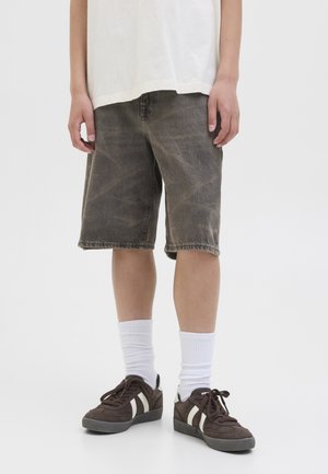 Jack & Jones Junior JJIALEX JJORIGINAL  - Jeansshorts - black denim