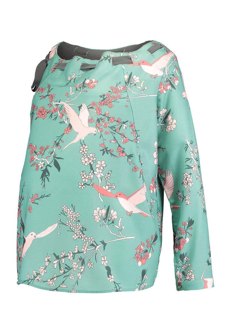 Spring Maternity Blouse groen