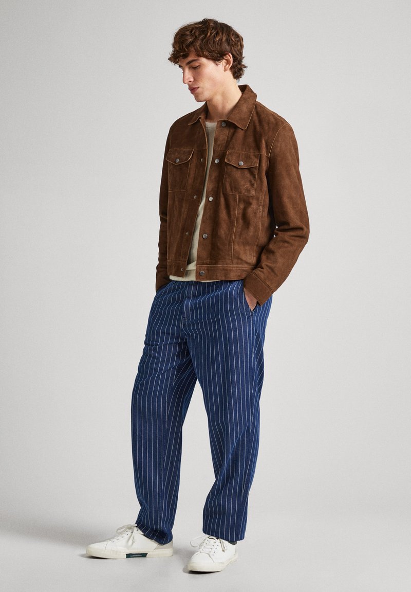 Pepe Jeans Broek blauw denim/bluedenim Pepe Jeans Broek blauw denim/bluedenim