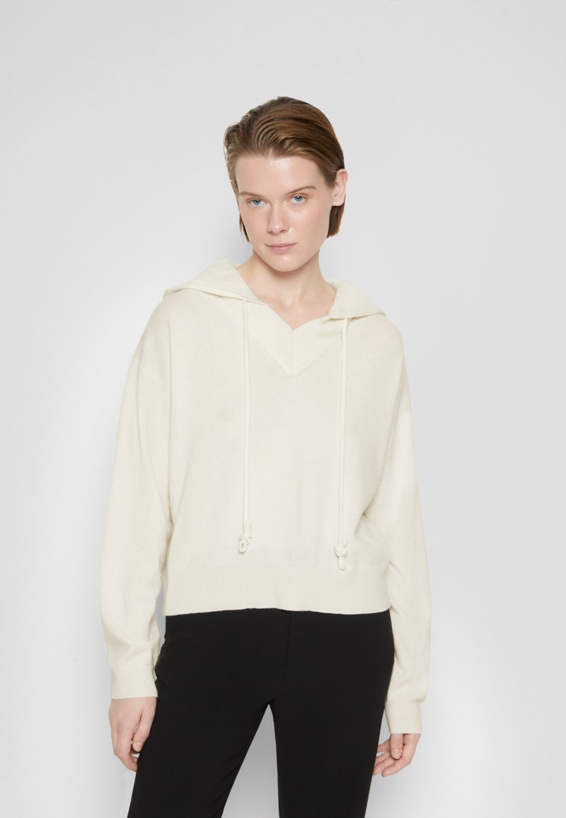 Damen Bekleidung | Theory HOODY Strickpullover ivory/offwhite - UR70699 Damen Bekleidung | Theory HOODY Strickpullover ivory/offwhite - UR70699