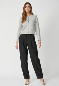 Co'couture POINTELLECC - Kardiganas - pale grey