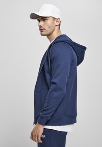Urban Classics TERRY - Sudadera con cremallera - darkblue