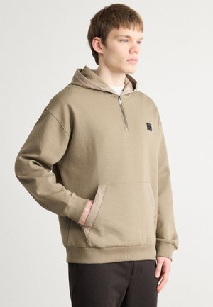 DOKMANI - Felpa con cappuccio - medium brown
