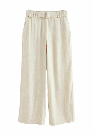 WIDE LEG - Stoffhose - neutral
