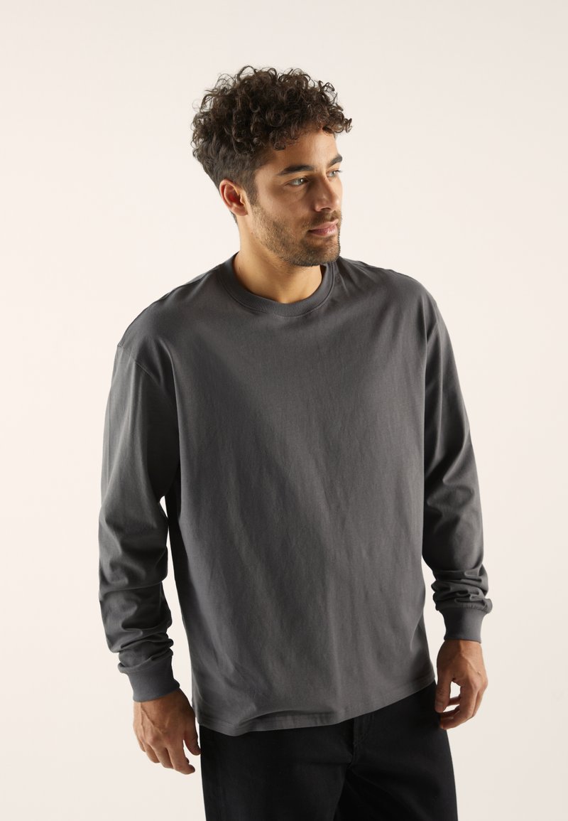 Pier One - Tops ar garām piedurknēm - dark grey, Palielināt