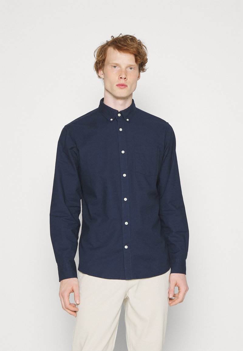 GAP STANDARD OXFORD - Vapaa-ajan kauluspaita - tapestry navy