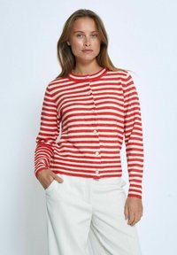 FABIENNE SHORT - Kardigan - grenadine stripe