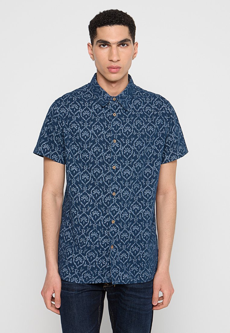 INDICODE JEANS Overhemd donkerblauw