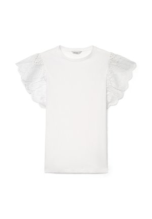 Calliope, T-SHIRT APPLICAZIONI - T-shirt imprimé - bianco ottico