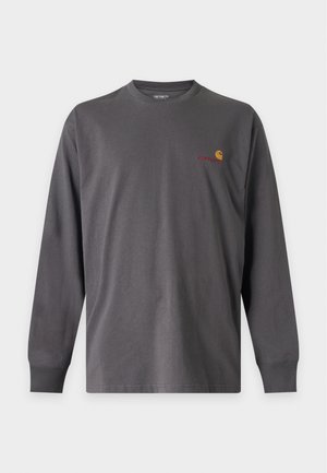 Carhartt WIP, AMERICAN SCRIPT - Блуза с дълги ръкави - graphite