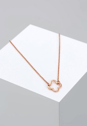 CLOVERLEAF - Collar - roségold-coloured