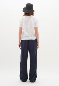 InWear Tygbyxor - mottled dark blue