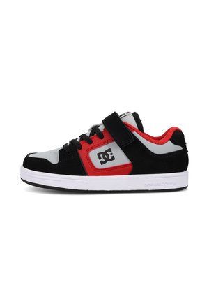 MANTECA - Tenisky - black/grey/red