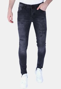 Local Fanatic Slim fit jeans - grijs