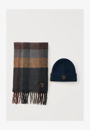 Barbour, WESTERDALE GIFT SET UNISEX - Шал - navy/grey