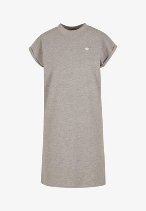 Mister Tee, EART EMB TURTLE EXTENDED SHOULDER - Robe en jersey - heather grey