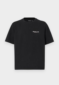 Premium Polished Micro-Logo Tee - Basic póló - casual black