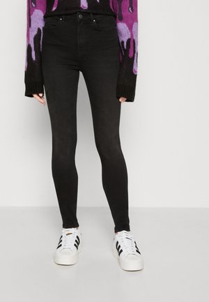 ONLY ONLFOREVER HIGH - Jeans Skinny Fit - washed black