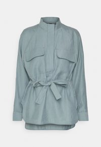 YAS YASCASSIE TIE - Blusa - turquoise