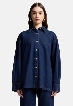 PLEATED  - Skjortebluser - dark blue