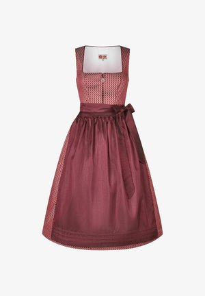 Spieth & Wensky, FCB-KRISTIN DIRNDL AUS DER OFFIZIELLEN FC BAYERN KOLLEKTION - Dirndl - dunkelrot